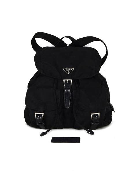 Prada Nylon Rucksack B2811F Ladies Backpack Used 